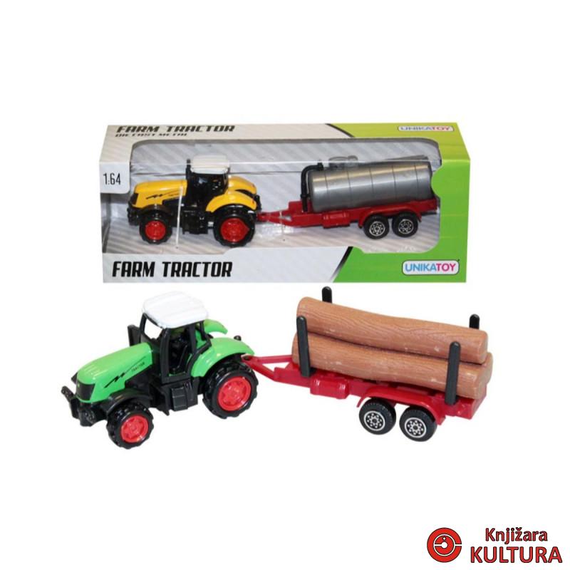 TRAKTOR+PRIKOLICA 1:64 