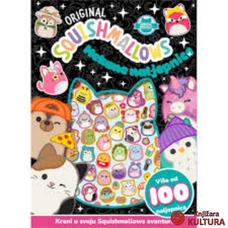 SQUISHMALLOWS MOJA VELIKA KNJIGA SA NALJEPN. 