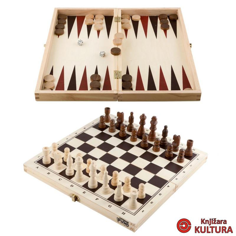 SET ŠAH -BEGEMON-DAMA MALI 