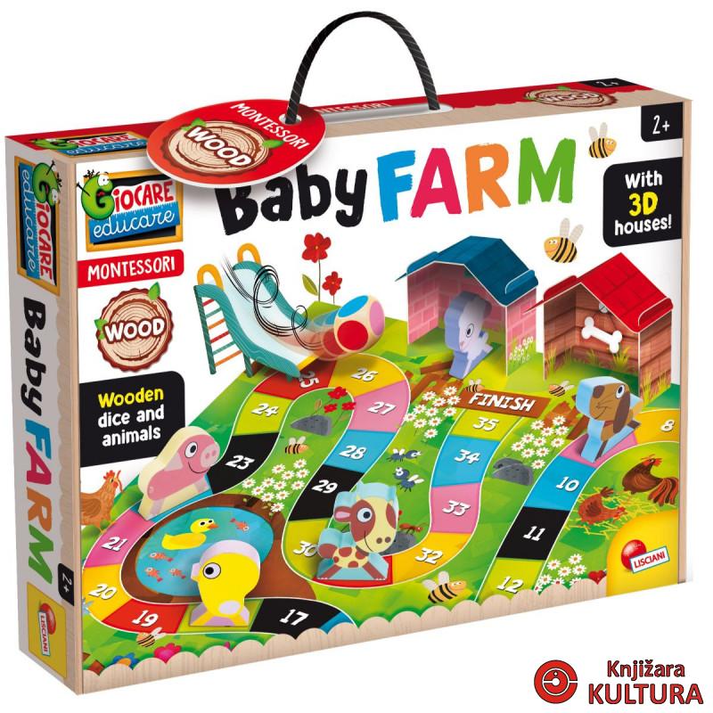 MONTESSORI DRVENA BABY FARMA 