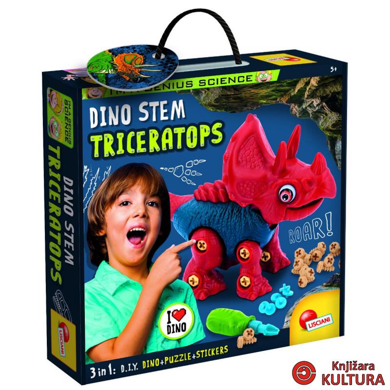 IM GENIUS DINO STEM TRICERATOPS 