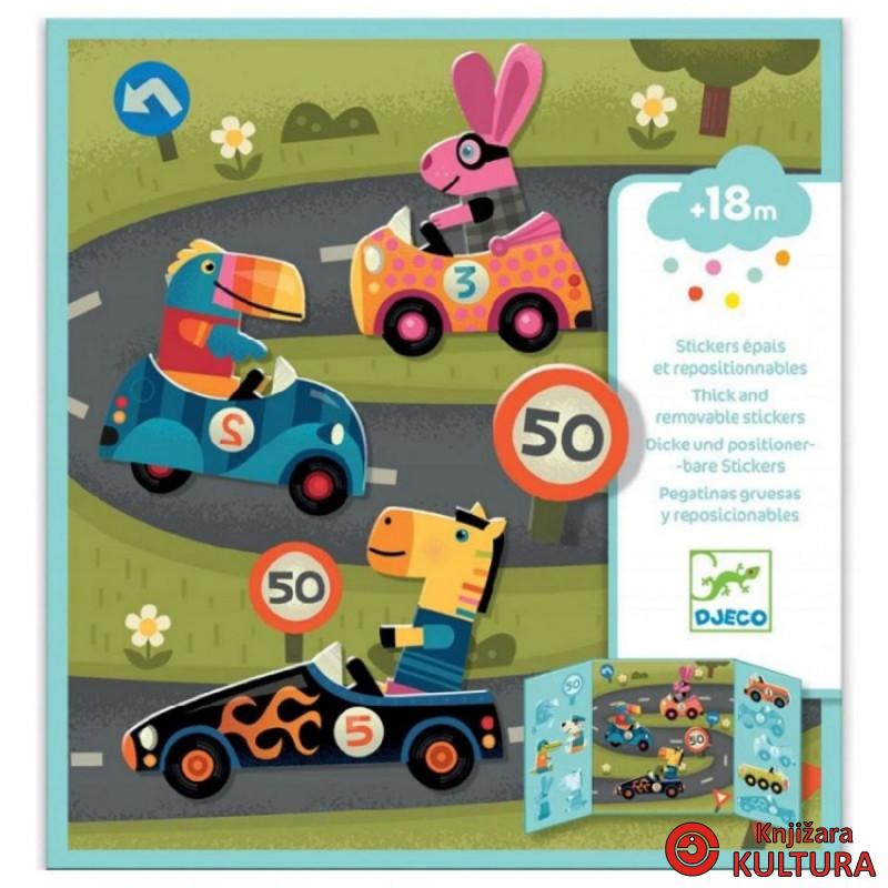 KREACIJE OD NALJEPNICA – Cars DJ09073 