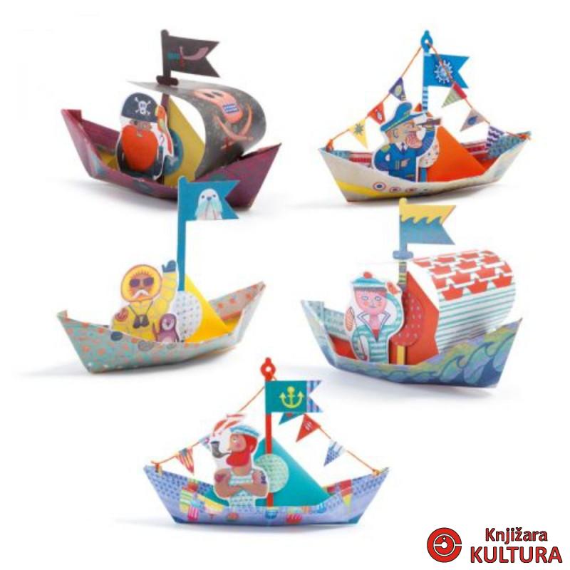 ORIGAMI FLOATING BOATS 