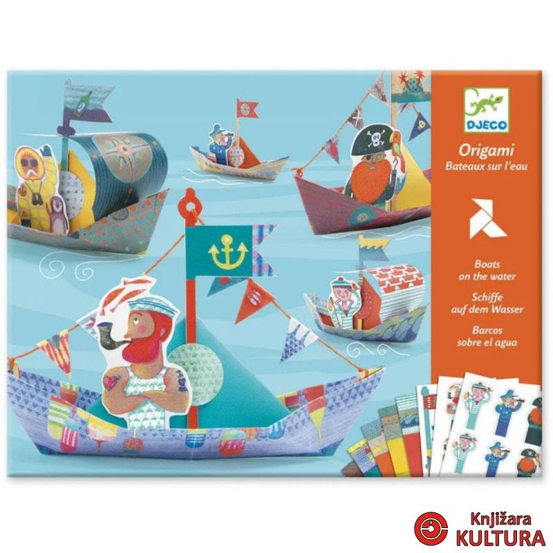 ORIGAMI FLOATING BOATS 