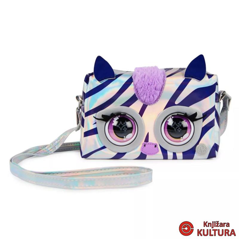 TORBICA PURSE PETS METALLIC MAGIC ZEBRA 