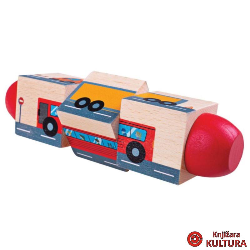 DRVENA SLAGALICA TWIST VOZ BJ078 