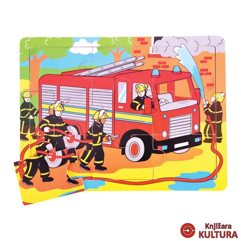 DRVENE PUZZLE VATROGASCI BJ724 