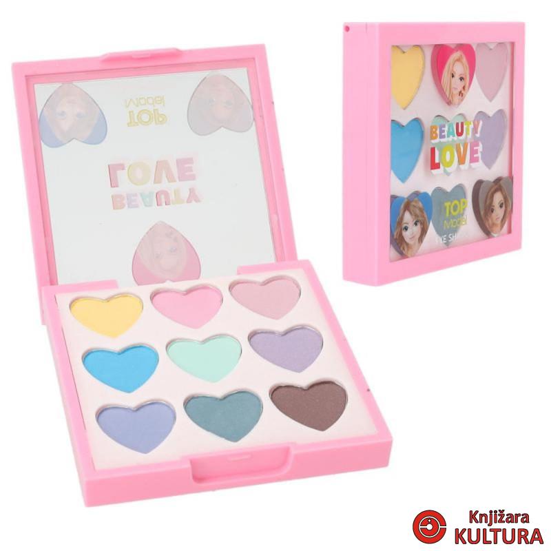 TOP MODEL PALETA SJENA BEAUTY AND ME 3 