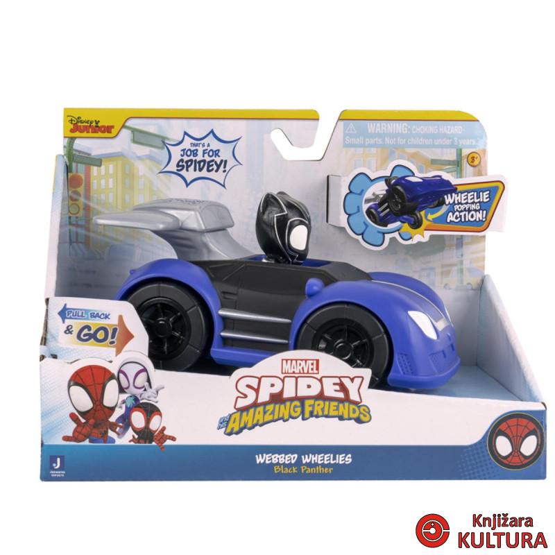 SPIDEY AND AMAZING PULL BACK BLACK PANTER 