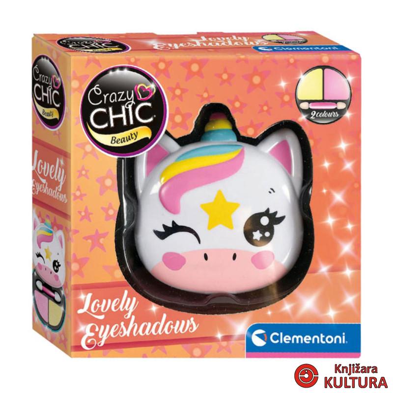 CLEMENTONI CRAZY CHIC UNICORN ŠMINKA 
