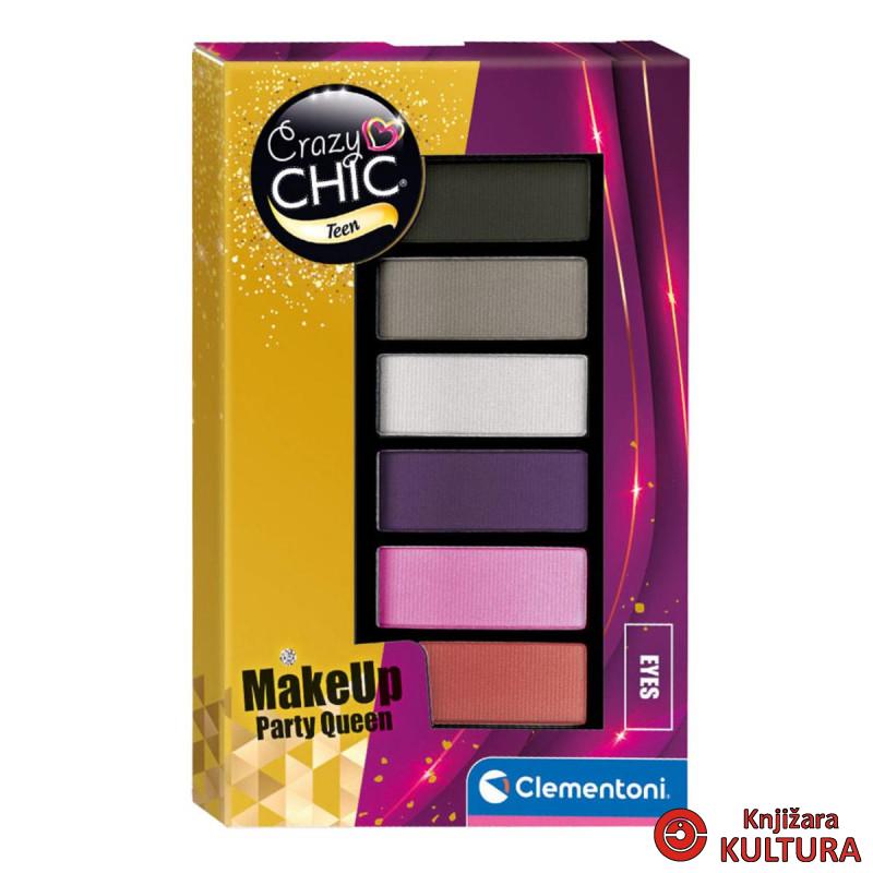 CRAZY CHIC PARTZ QUEEN MAKE UP SET 