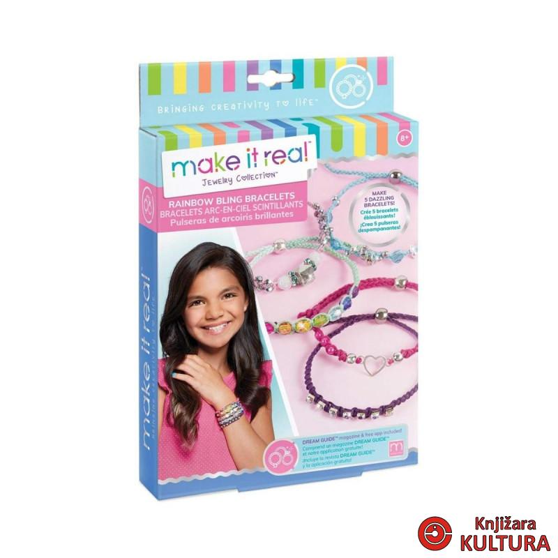 MAKE IT REAL NARUKVICE RAINBOW BLING 