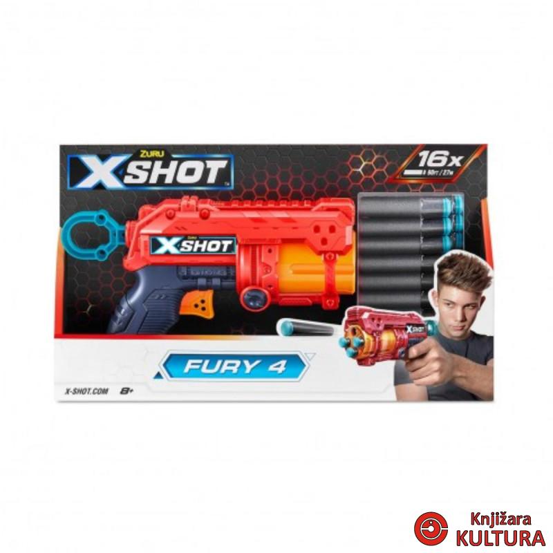 X-SHOT EXCEL PIŠTOLJ FURY 4 