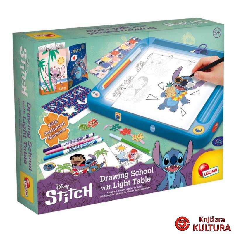 STITCH ŠKOLA CRTANJA SA SVJETLEĆOM PLOČOM 