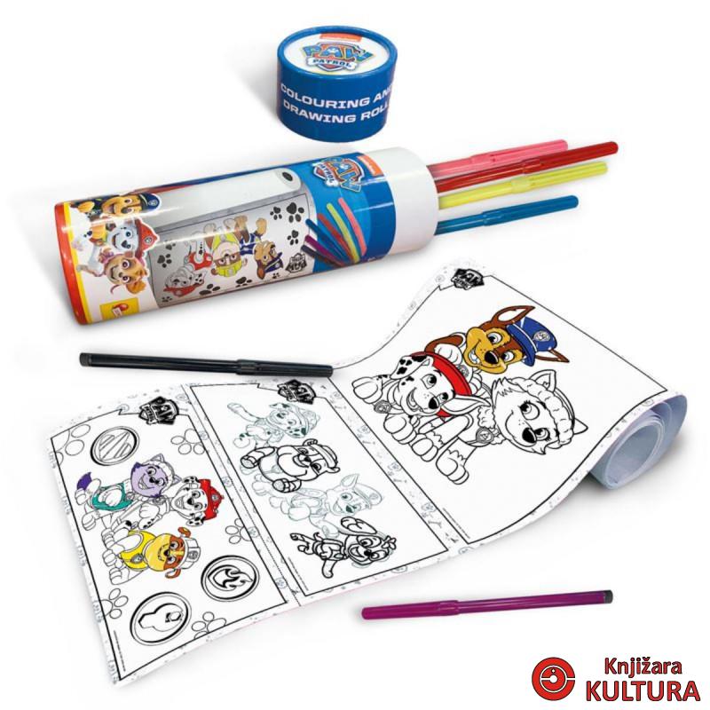 PAW PATROL ROLL ZA BOJANJE I CRTANJE 