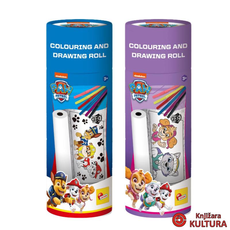 PAW PATROL ROLL ZA BOJANJE I CRTANJE 