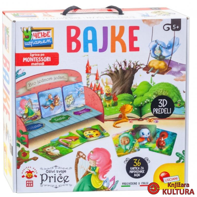 MONTESORI KREATIVNA IGRA BAJKE OŽIVI SVOJE PRIČE ĆIRILICA 