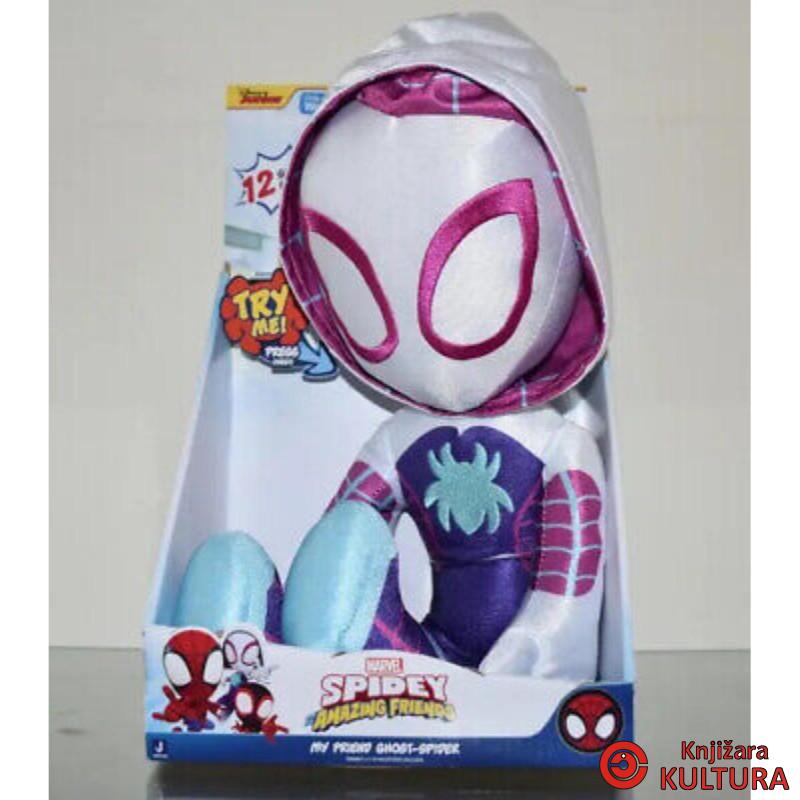 SPIDEY AND AMAZING FRIENDS 40CM PLIŠ SA ZVUKOM GHOST SPIDER 