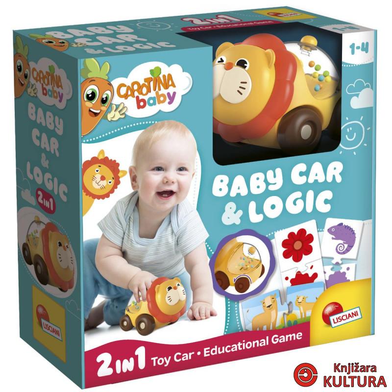CAROTINA BABY LOGIČKA IGRA LION CAR 
