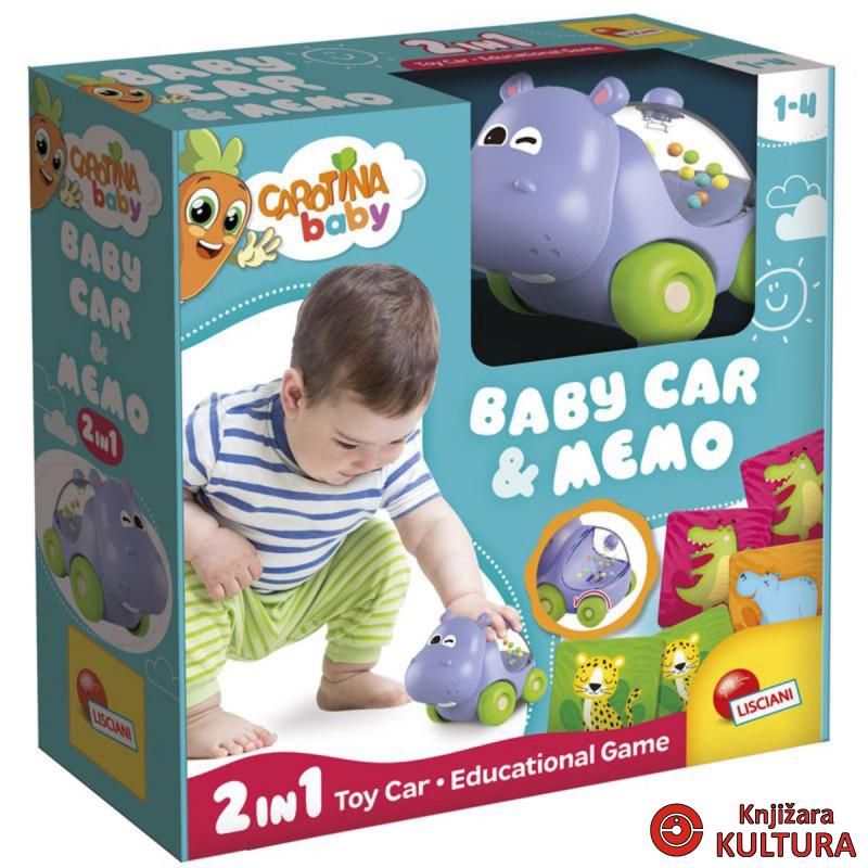 CAROTINA BABY MEMO IGRA HIPPO CAR 