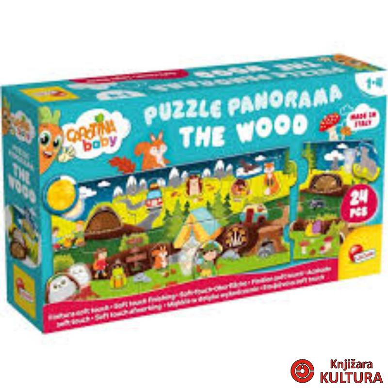 CAROTINA BABY PUZZLE PANORAMA ŠUME 