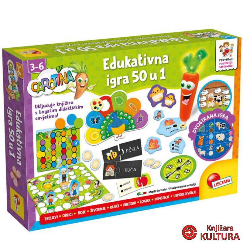 CAROTINA EDUKATIVNA IGRA 50 U 1 