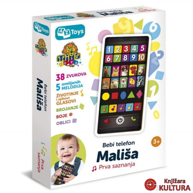BEBI TELEFON MALIŠA U KUTIJI 010298 