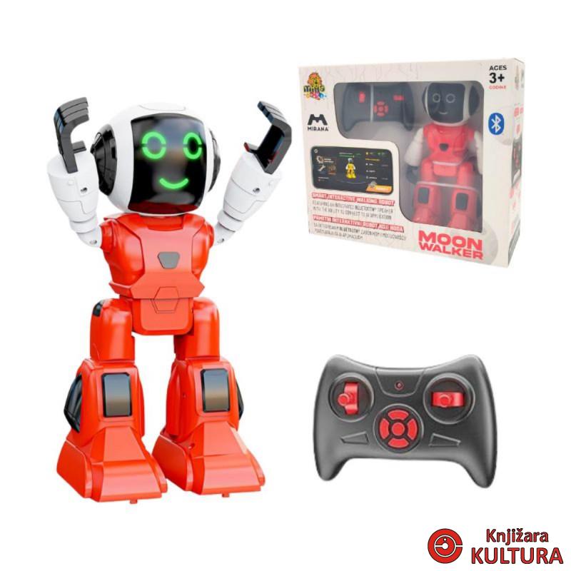 ROBOT MOONWALKER AI CRVENI 