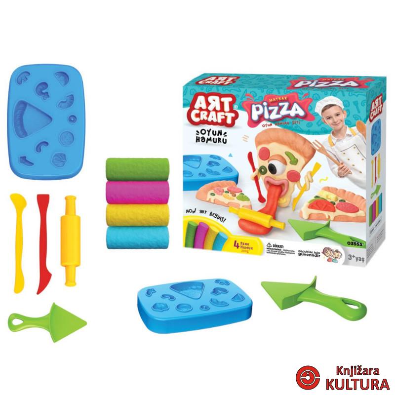 PLASTELIN ART CRAFT PIZZA 200gr. 03555 