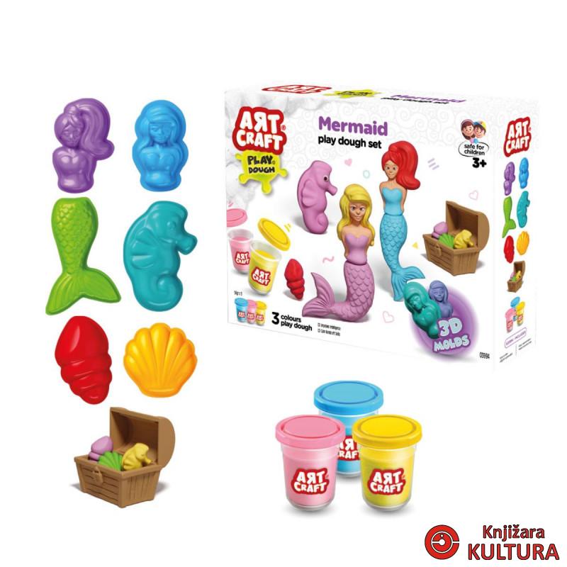 PLASTELIN ART CRAFT MALA SIRENA 