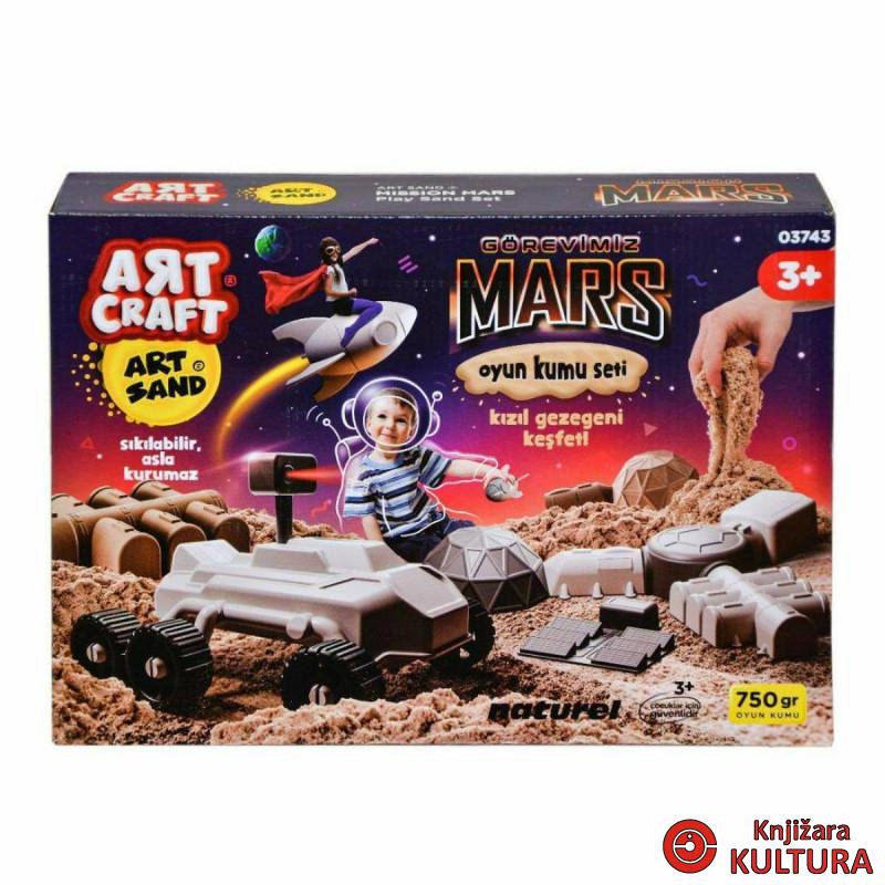 KINETIČKI PIJESAK ART CRAFT MISIJA NA MARS 
