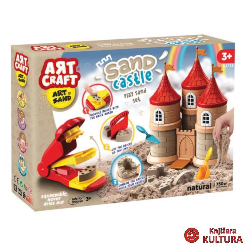 KINETIČKI PIJESAK ART CRAFT ZAMAK 