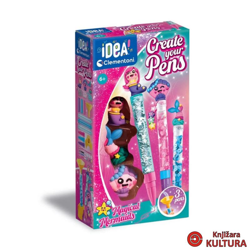 CLEMENTONI IDEA NAPRAVI SVOJE MAGIČNE SIRENA OLOVKE 