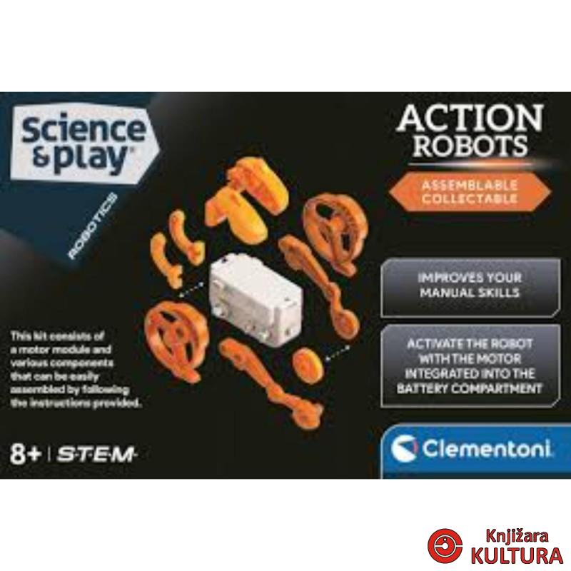 CLEMENTONI SCIENCE AND PLAY -ROBOT TRKAČ 