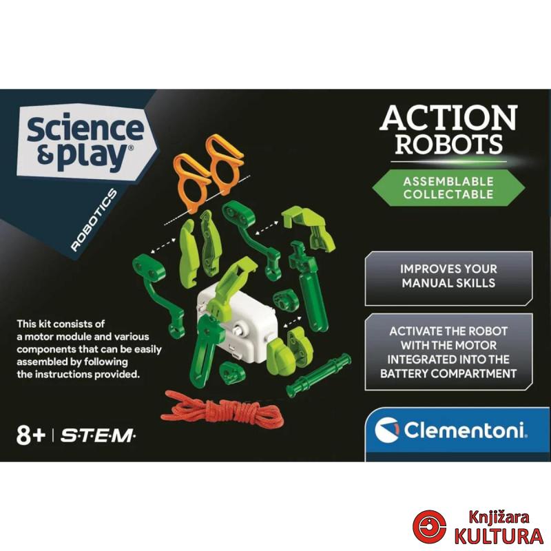 CLEMENTONI SCIENCE AND PLAY- ROBOT PENJAČ 