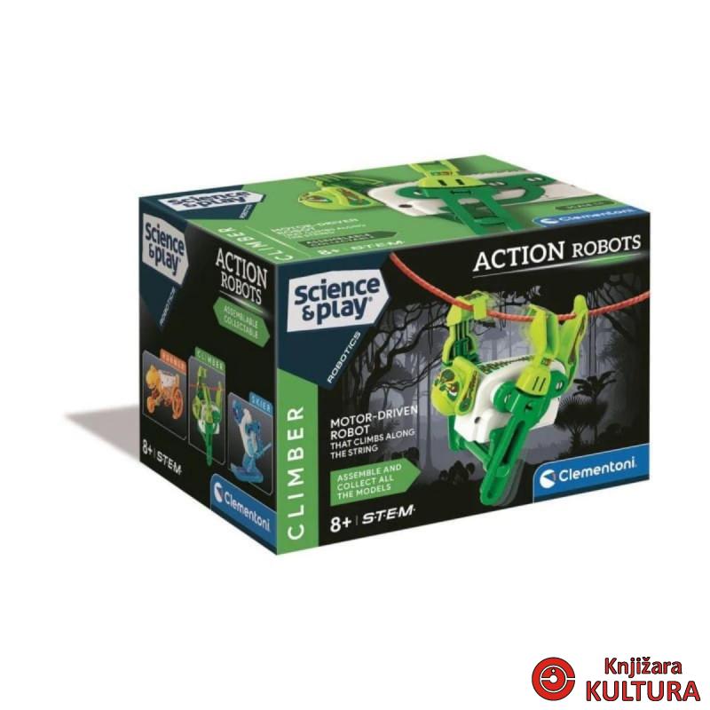 CLEMENTONI SCIENCE AND PLAY- ROBOT PENJAČ 