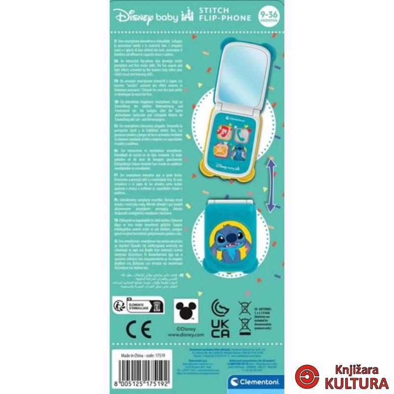 CLEMENTONI STITCH FLIP MOBITEL 