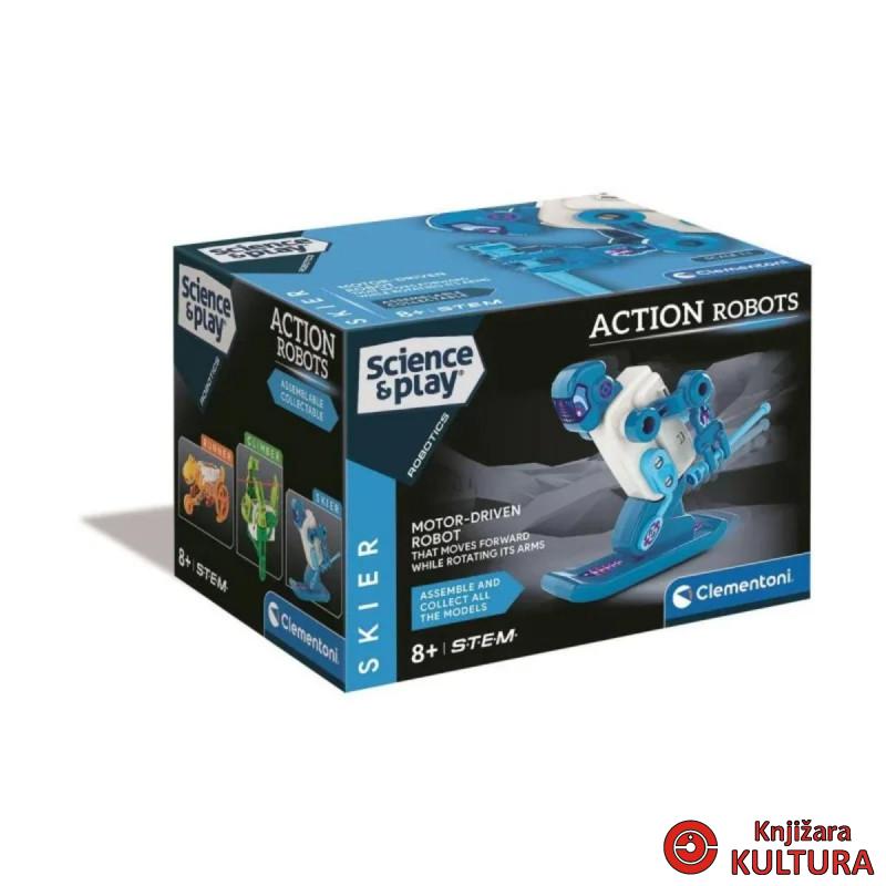 CLEMENTONI SCIENCE AND PLAY- ROBOT SKIJAŠ 