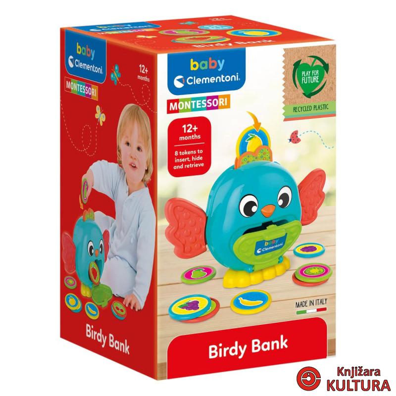CLEMENTONI KUTIJA ZA KOVANICE – PTICA 
