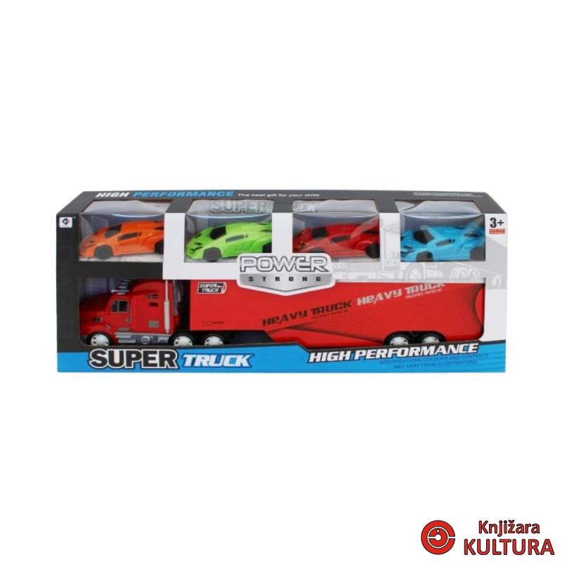 KONTEJNER SA 4 TRKAĆA AUTA 069744 