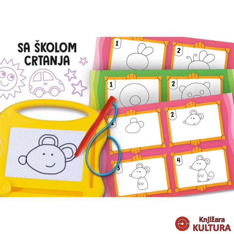 LIS: CAROTINA ZABAVNA ABECEDA PLUS PLOČA PIŠI-BRIŠI 