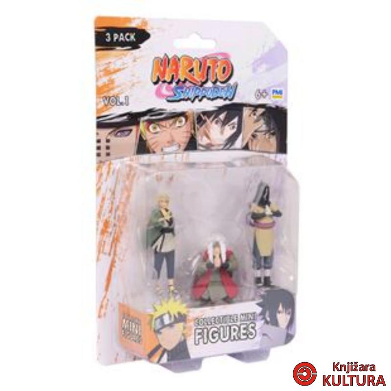 NARUTO FIGURICE 3PK BLISTER BOX 