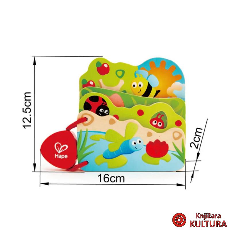Hape drvena edukativna knjiga H0043 