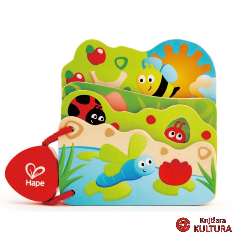 Hape drvena edukativna knjiga H0043 