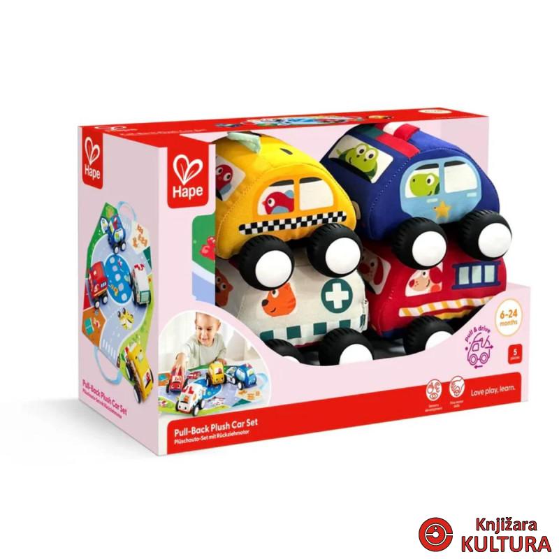Hape plišani auto na povlačenje H0076 