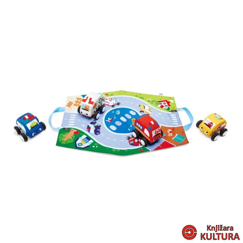 Hape plišani auto na povlačenje H0076 