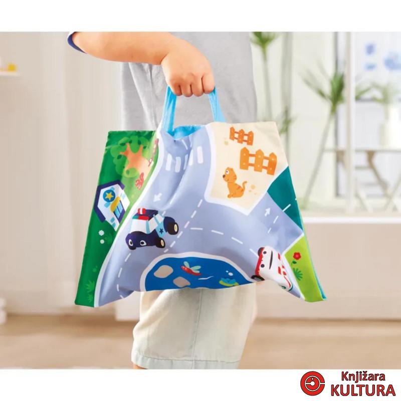 Hape plišani auto na povlačenje H0076 