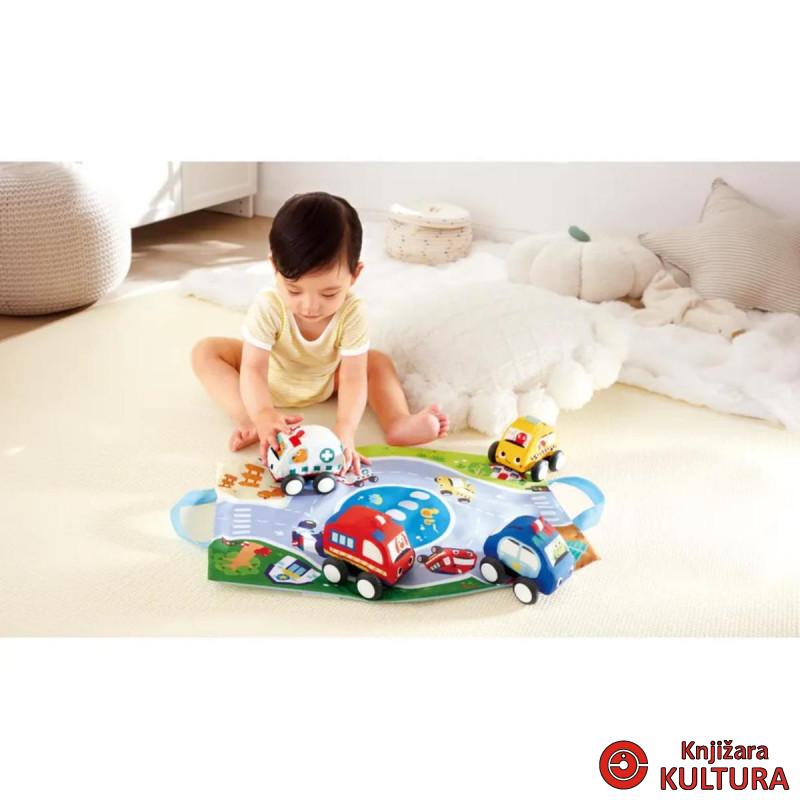 Hape plišani auto na povlačenje H0076 