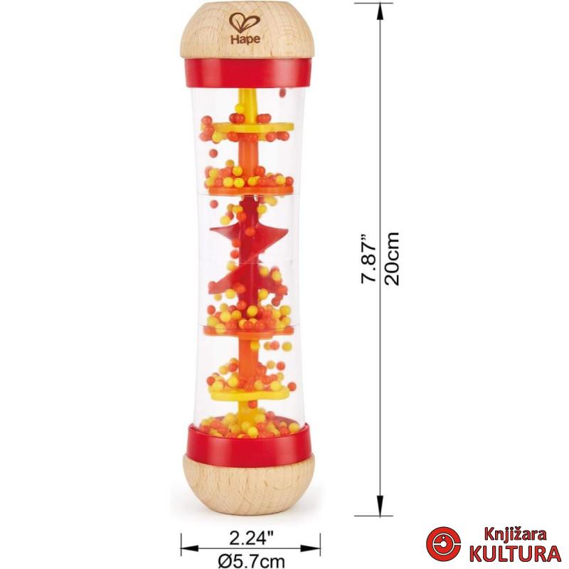 Hape igračka kišne kapi sa perlama crvena H0327 