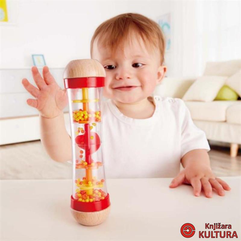 Hape igračka kišne kapi sa perlama crvena H0327 